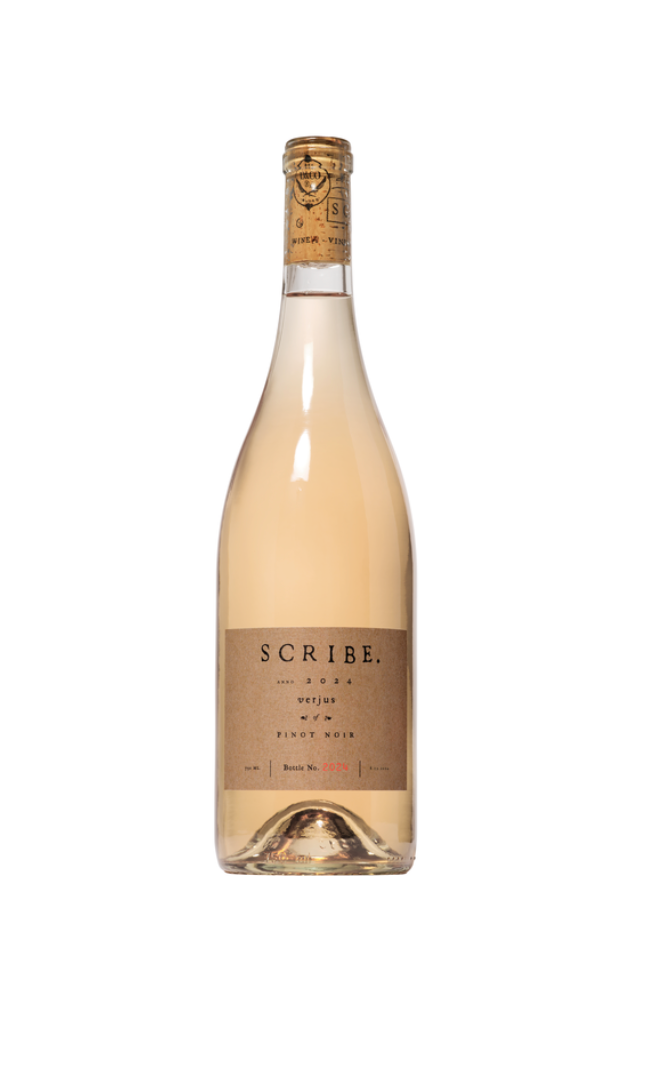 2024 Verjus of Pinot Noir from Scribe Winery