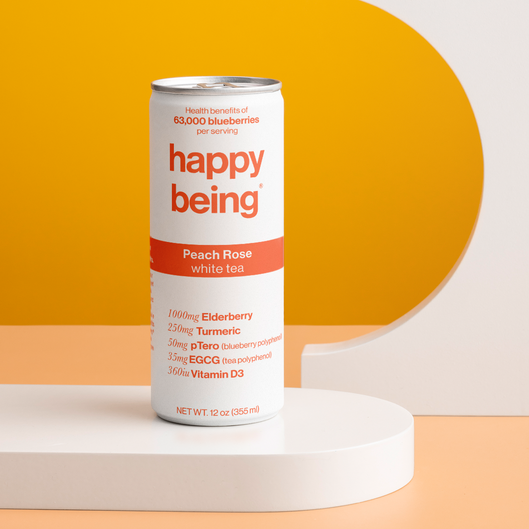 Adaptogen Drink in Peach Rose by Happy Being