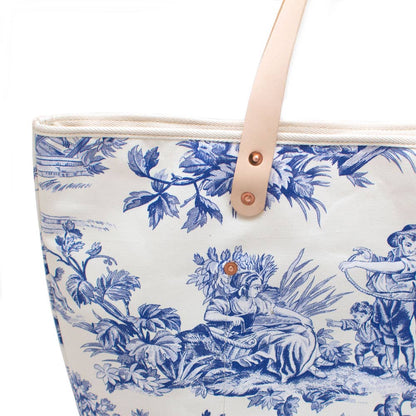 Vintage Toile All Day Tote