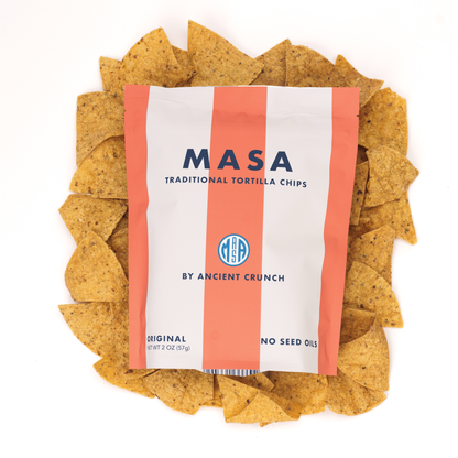 MASA Traditional Tortilla Chips, 2oz Bag Case