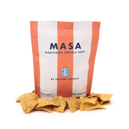 MASA Traditional Tortilla Chips, 2oz Bag Case