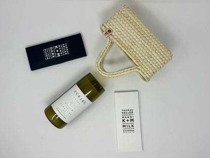 Candle and Cocoa Basket