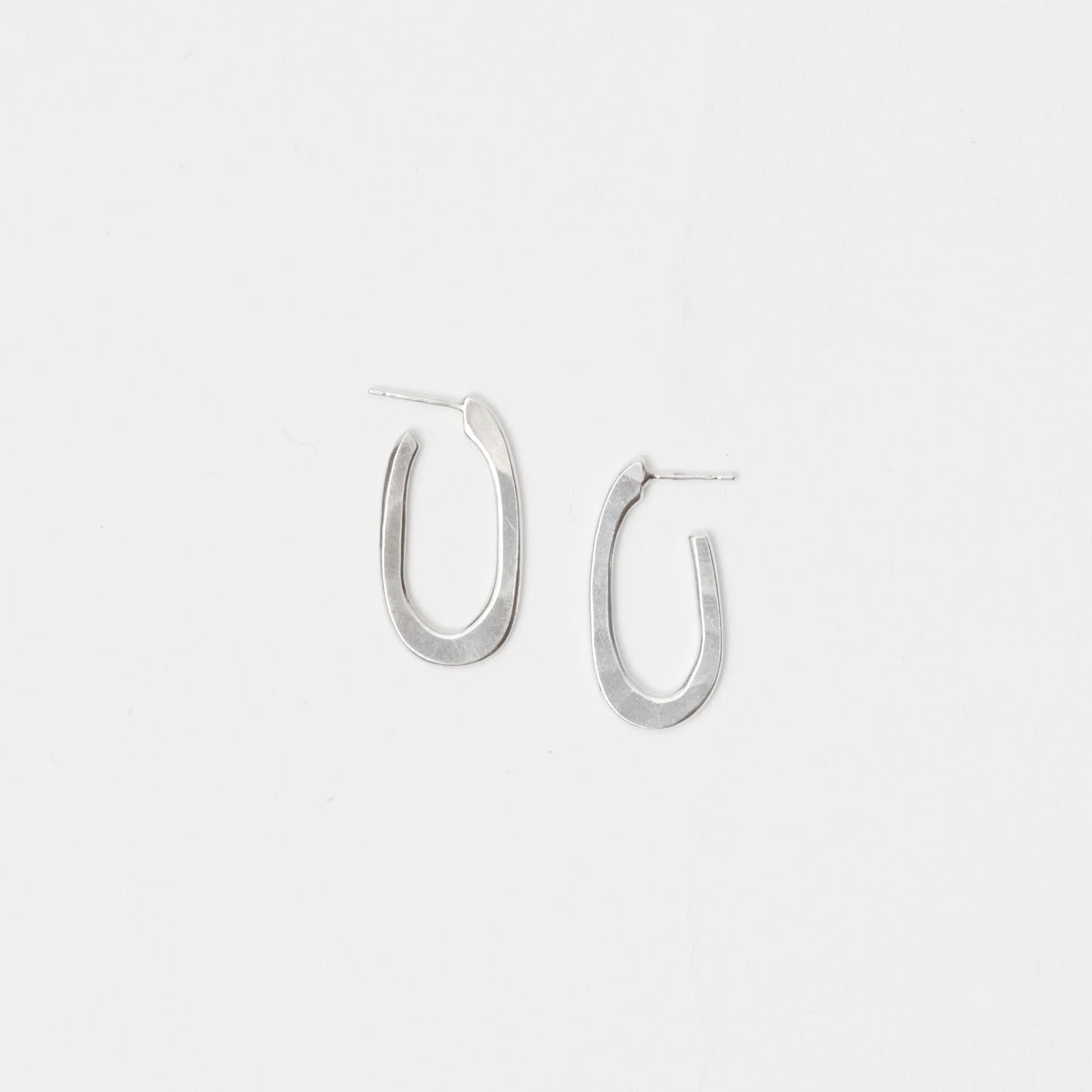Hustle Hoops Oval Earrings Jill Platner