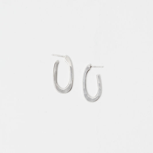 Hustle Hoops Oval Earrings Jill Platner
