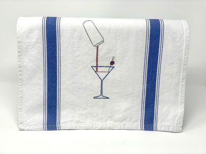 Dish/Bar Towel Hand-Embroidered in Sonoma