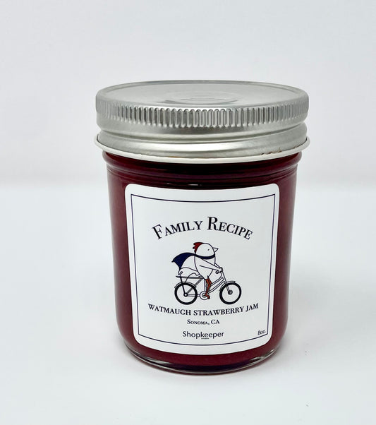 Family Recipe Watmaugh Strawberry Jam by Shopkeeper Studio