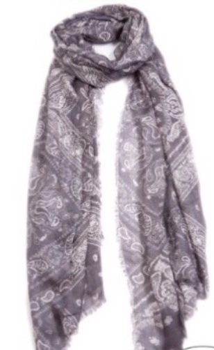 Vintage Paisley Cashmere-Modal Scarf