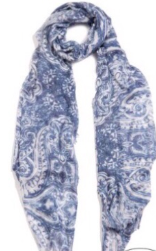 Vintage Paisley Cashmere-Modal Scarf