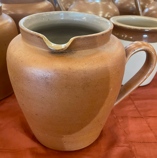 Vintage Water Jug -Side Handle