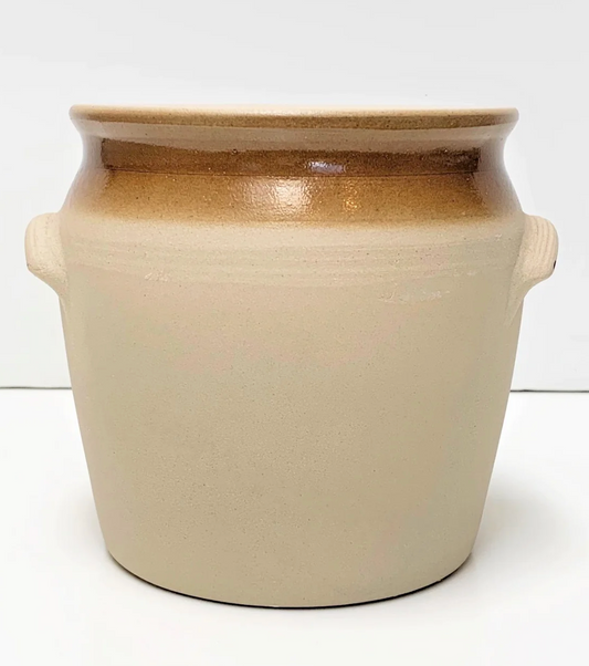 Vintage Pottery Barrel Crock