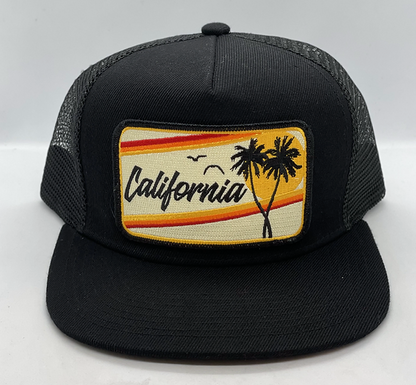 Trucker Baseball Cap Patch Sonoma + California