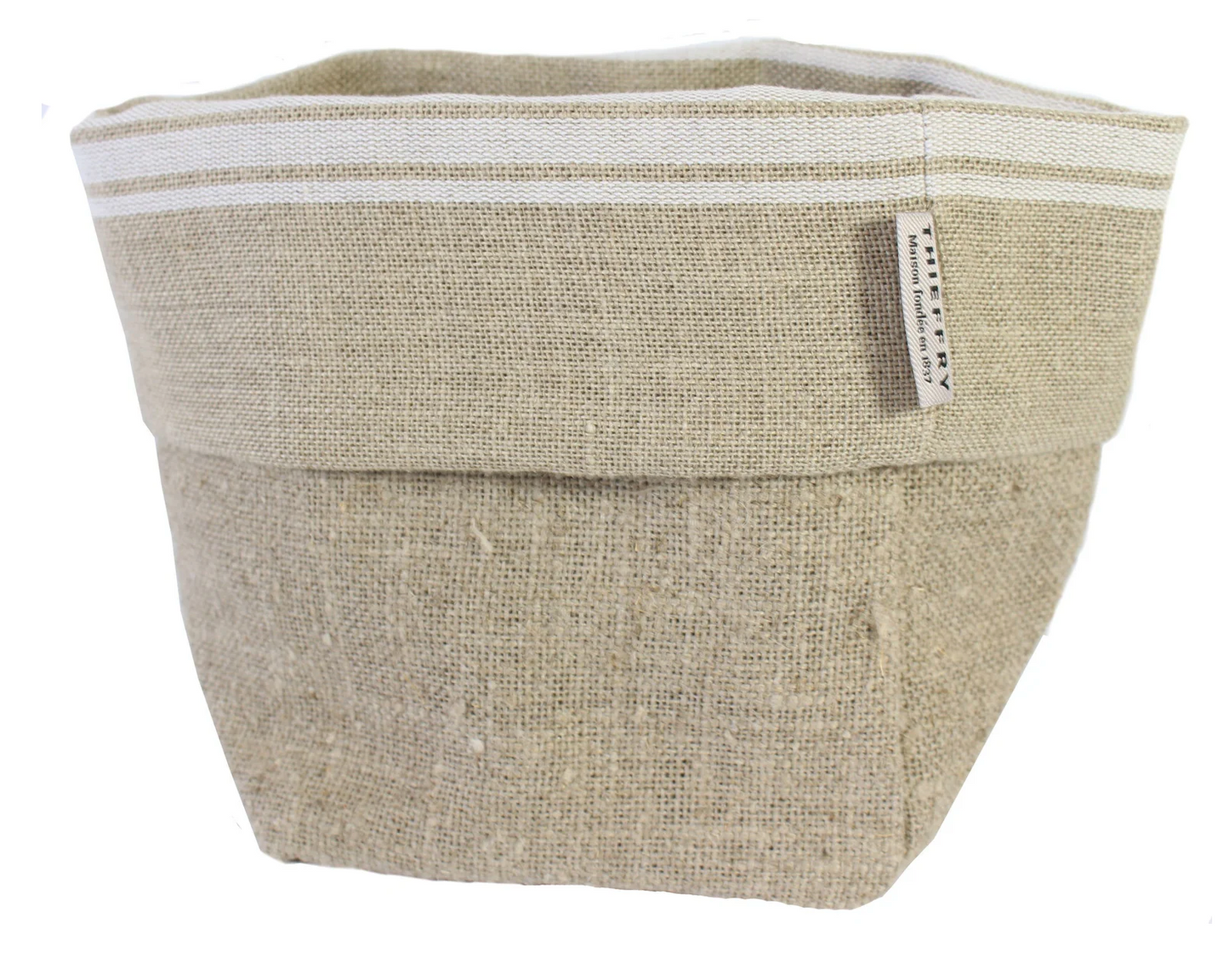 Culinary Bread Basket in French Linen