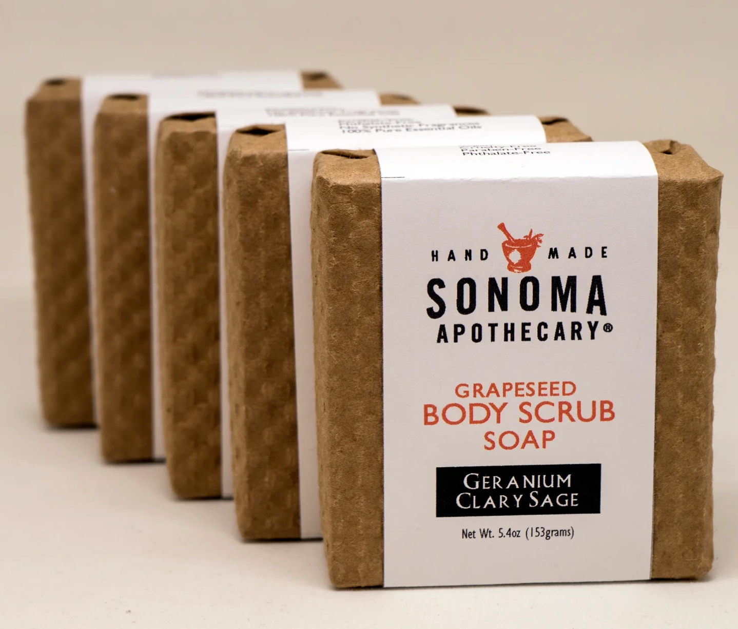 Sonoma Apothecary Body Scrub Bar Soap