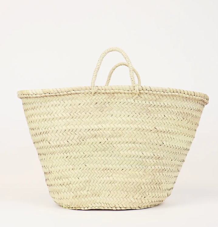 Basket Hand Woven Market Tote Medium