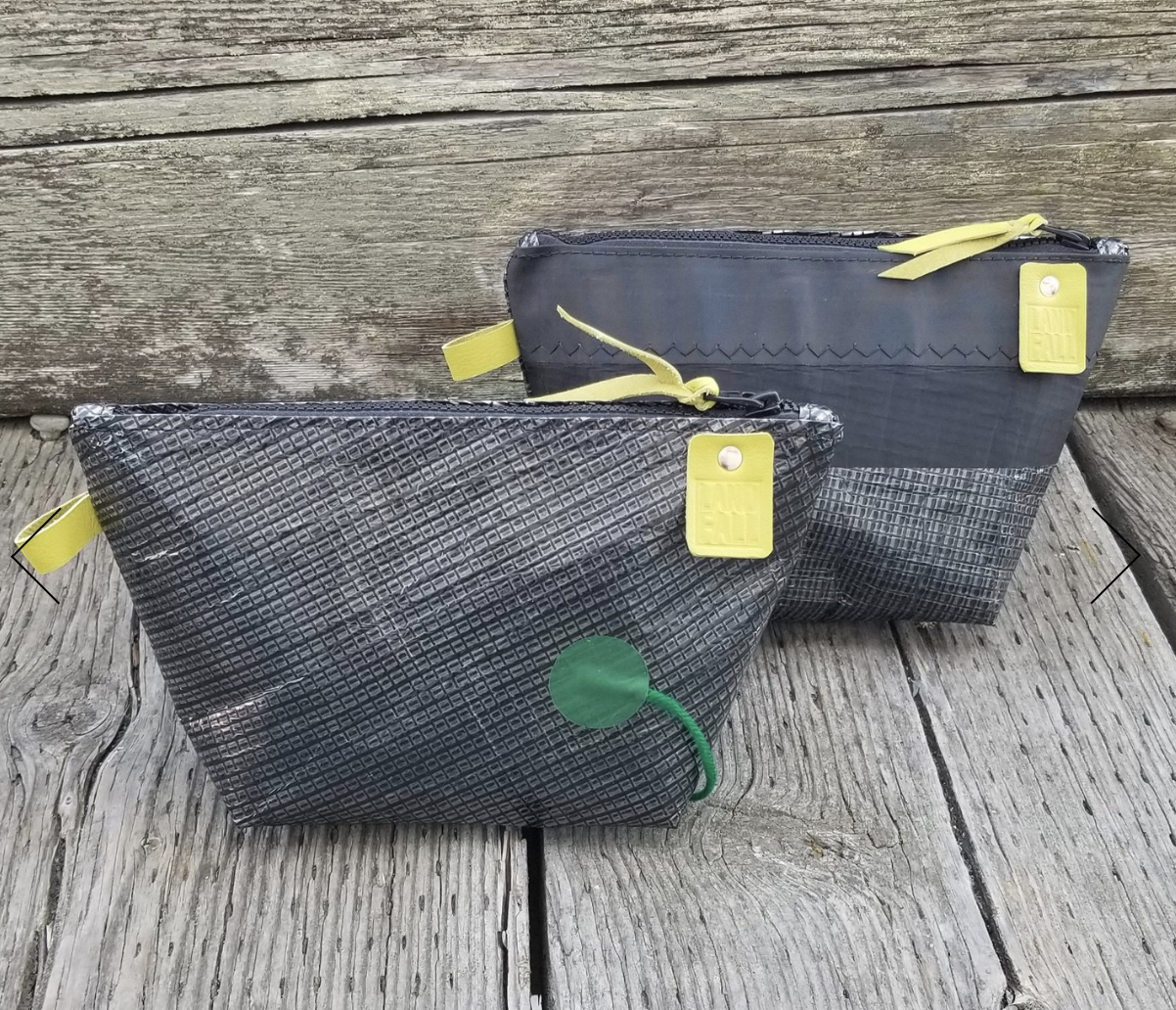 Recycled Sailcloth Underway Zip Pouch