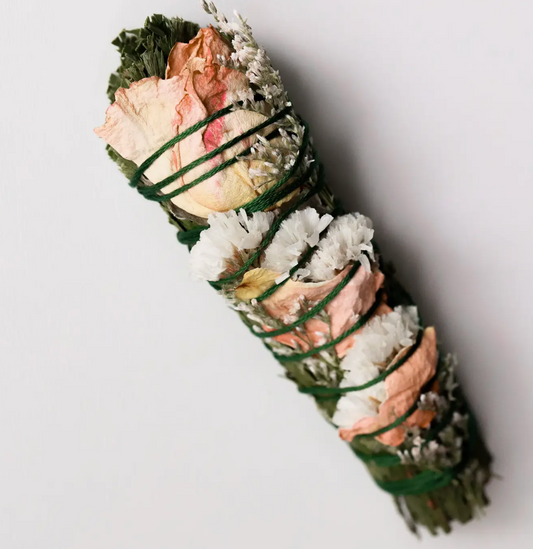 Cedar Rose Smudge Stick