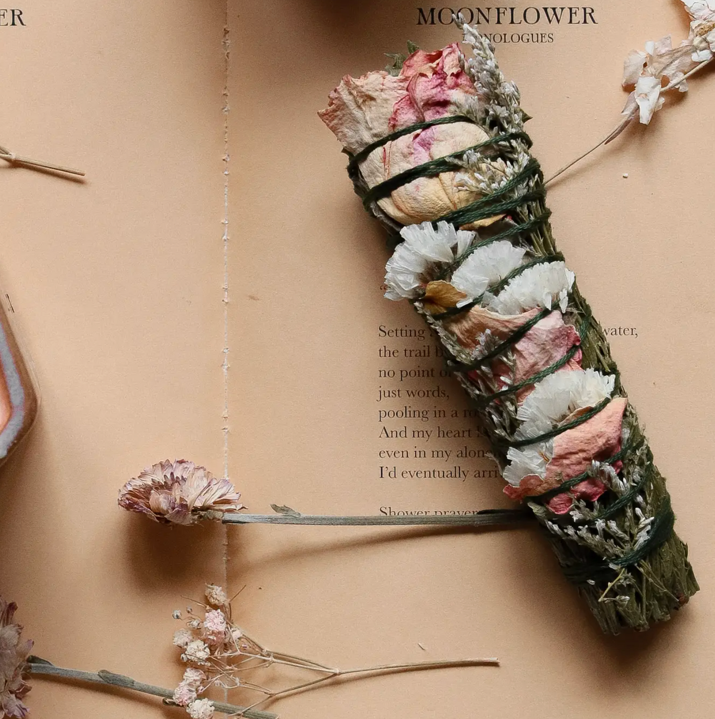 Cedar Rose Smudge Stick