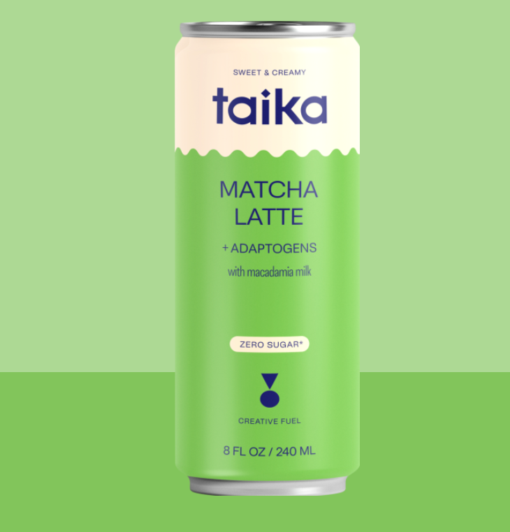 Adaptogen Ready to Drink Matcha Latte Taika