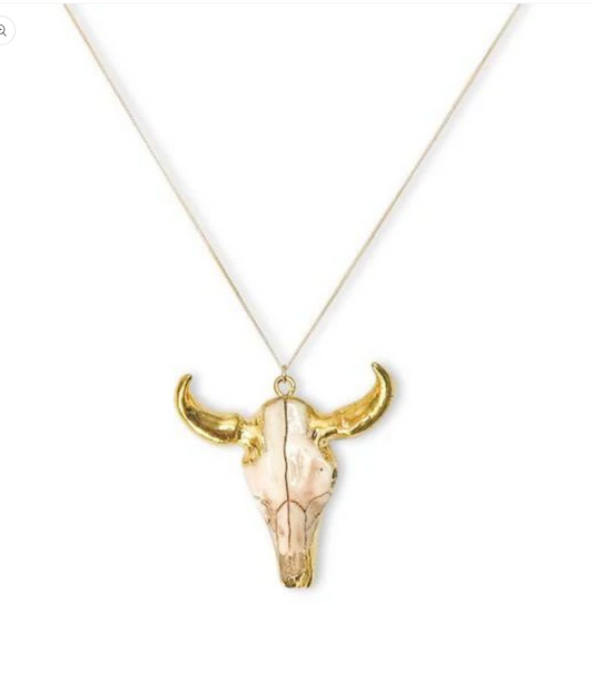 Necklace Longhorn by Meghan Bo