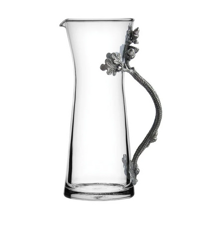 Carafe/Pitcher with Pewter Detail