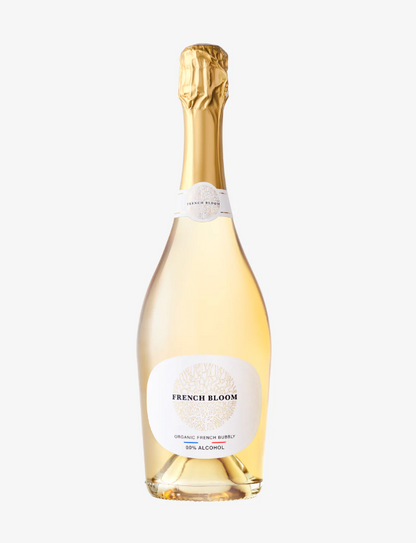 Zero Alcohol Sparkling Blanc de Blanc by French Bloom