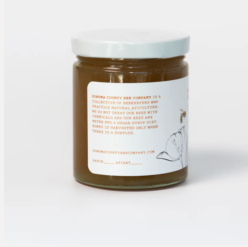 Raw Honey 3oz - Sonoma County Bee Co