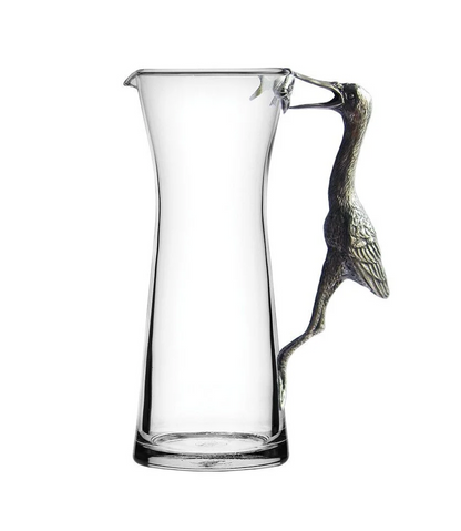Carafe/Pitcher with Pewter Detail