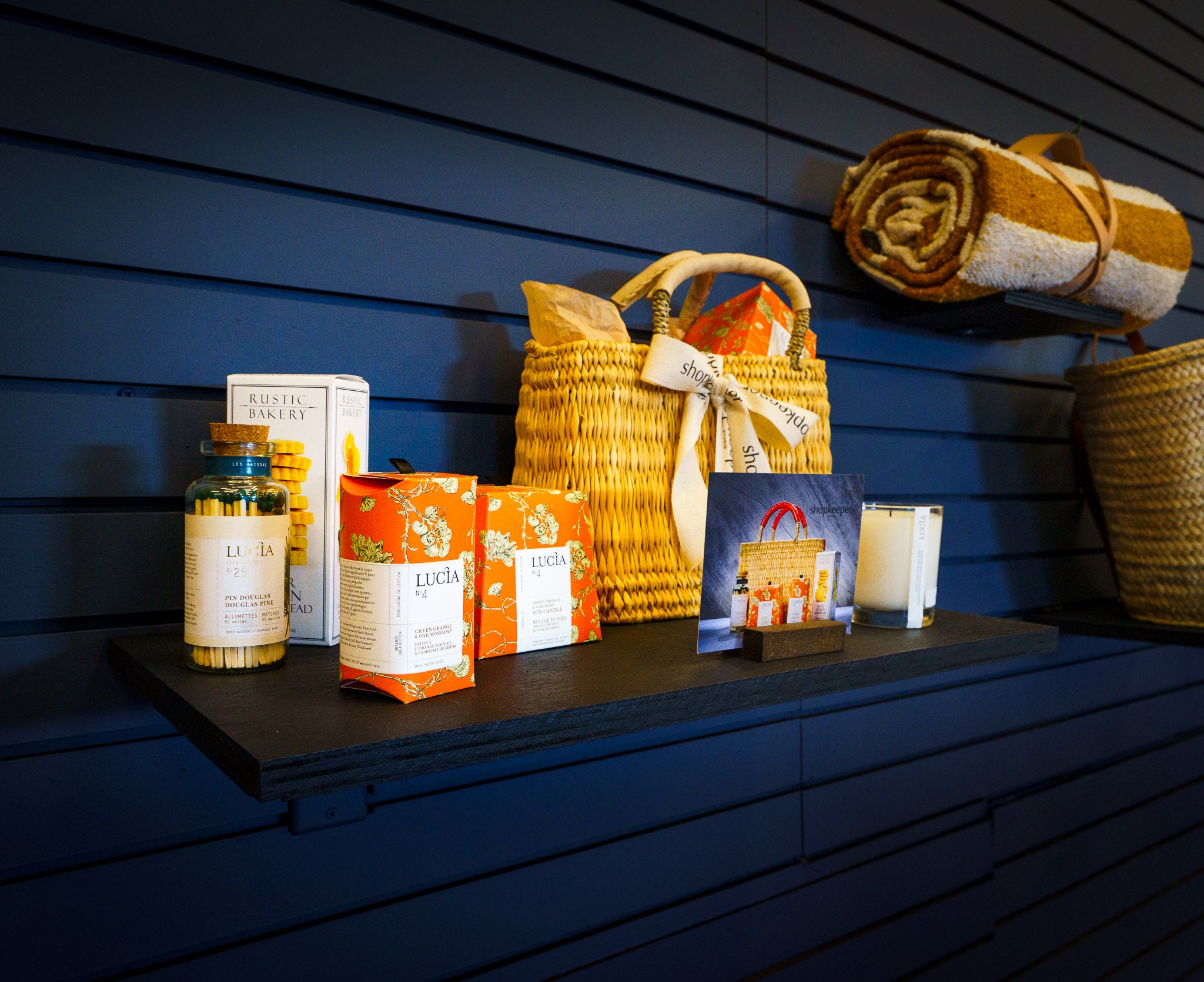 Gift Baskets hand curated with local California artisans 