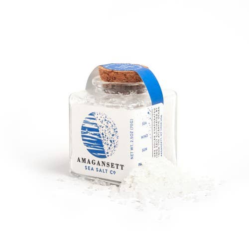 100% Pure Amagansett Sea Salt (2.5 oz jar)