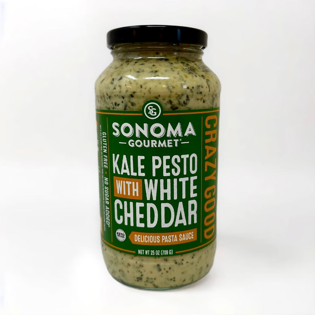 Culinary Pasta Sauce - Kale Pesto with White Cheddar