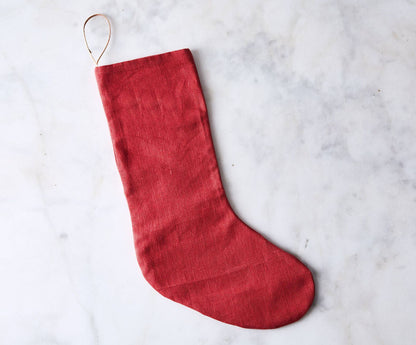 Linen Stocking - Many colors.