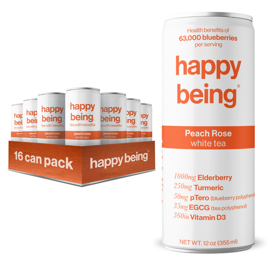 Adaptogen Drink in Peach Rose by Happy Being